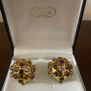 H. Stern vintage Sputnik dome earrings